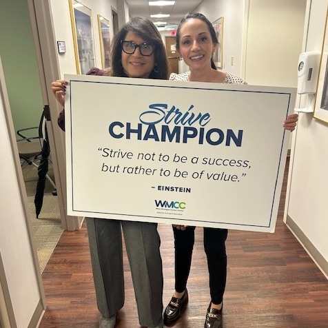 Congratulations to Dr. Laura Ashack for being chosen as the WMCC STRIVE ...