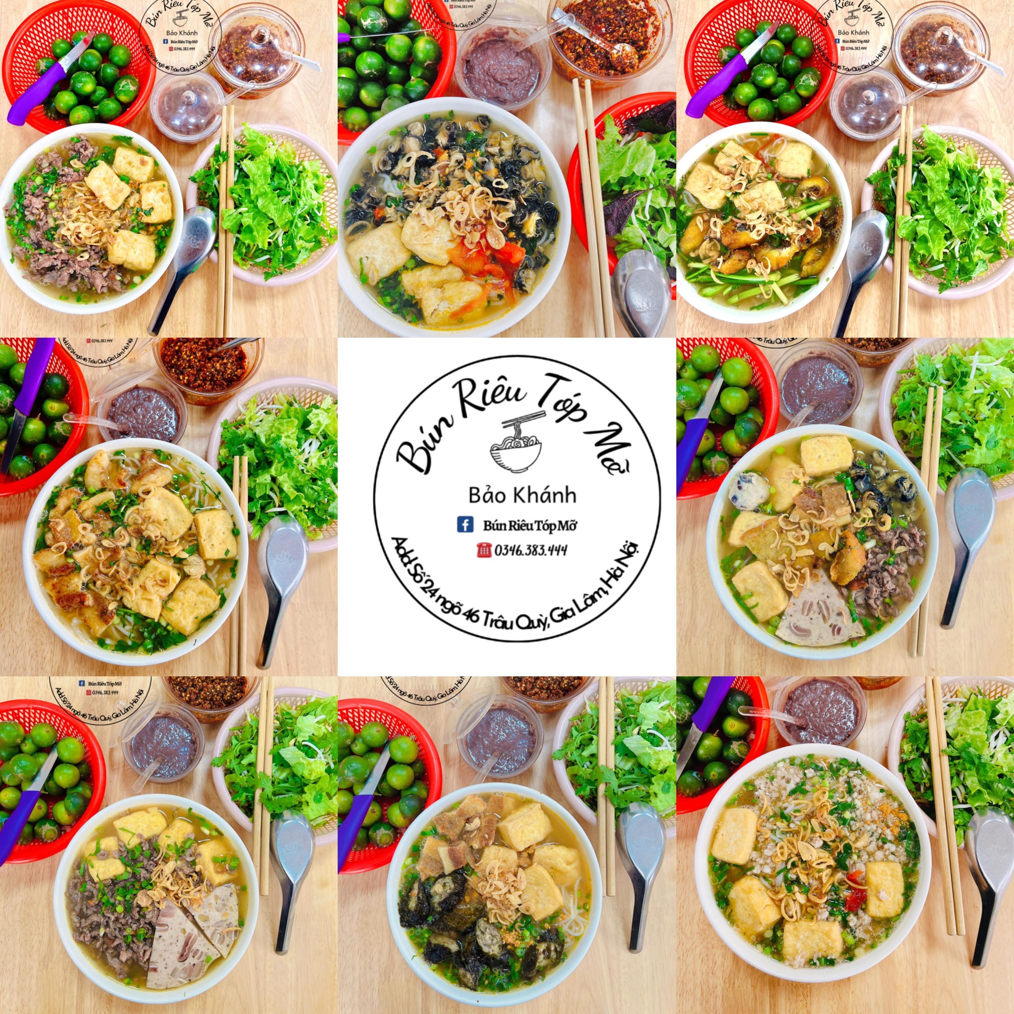 Bún Riêu Tóp Mỡ