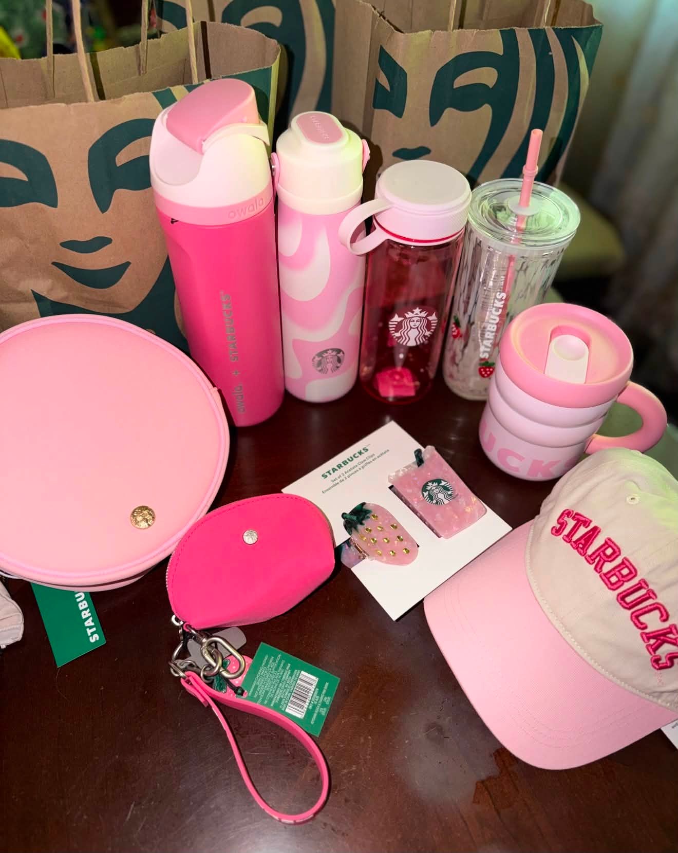 Starbucks Pink Vibes ステンレスボトル Pink Vibes Merchandise