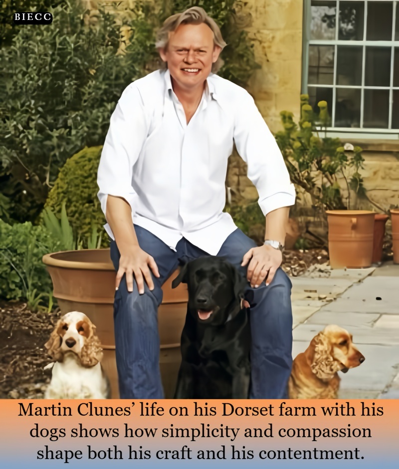 British - Away from screens, Martin Clunes’ rural life reveals the ...