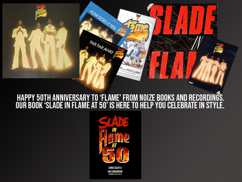 IT WAS 50 YEARS AGO TODAY! Slade promoting 'Slade In Flame' in