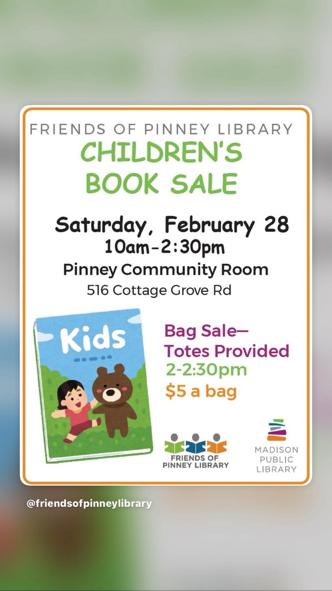 Friends of the Pinney Library | Madison WI
