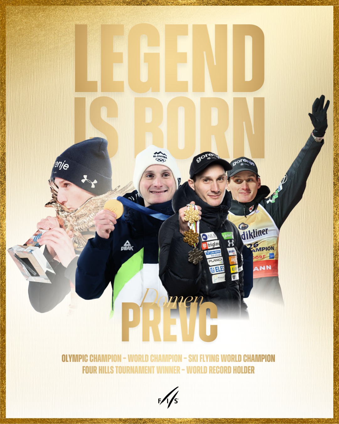 FIS Ski Jumping - LEGEND IS BORN. 🥇 Olympic Champion 🥇... | Facebook