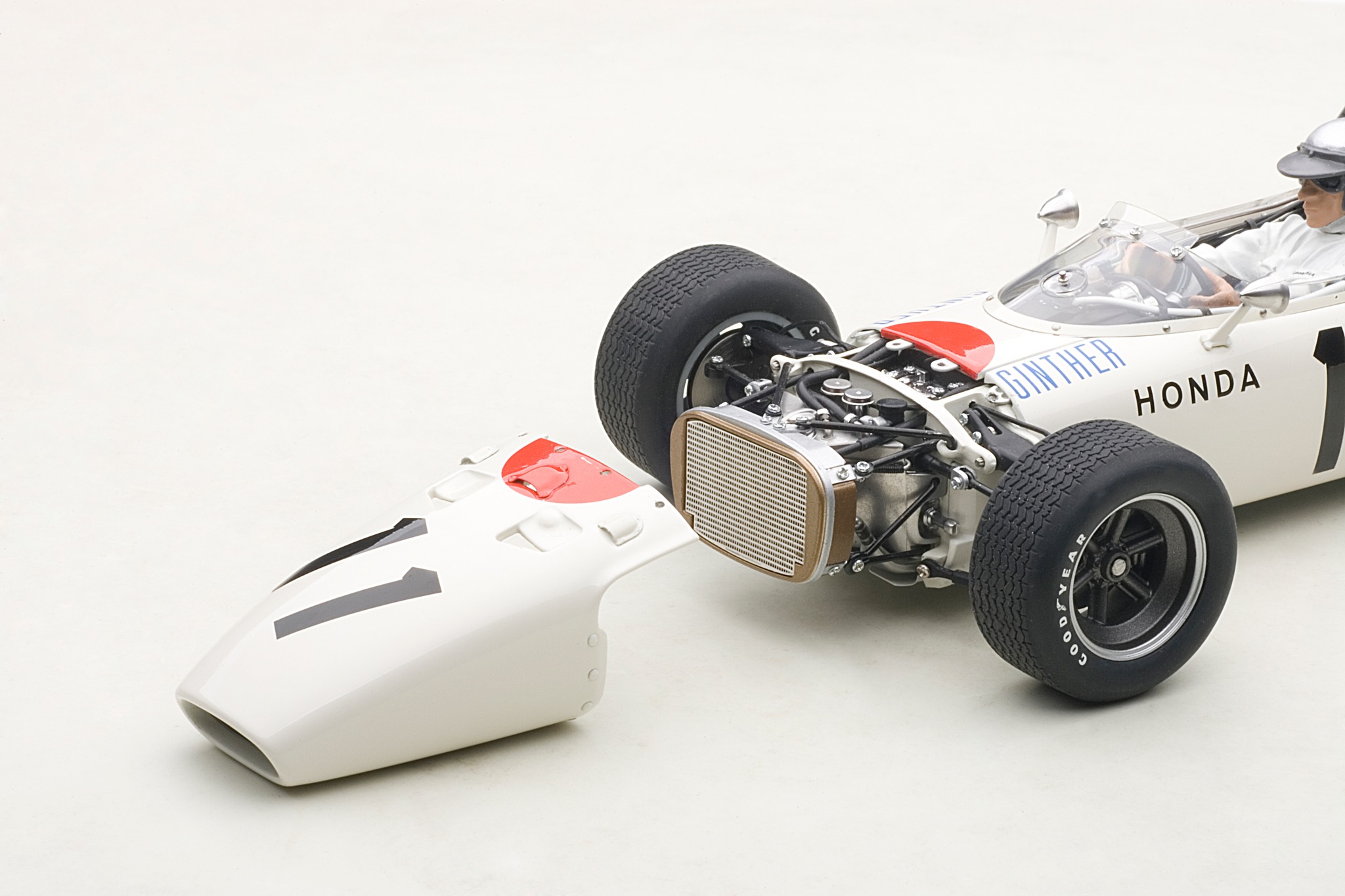 Last few pieces available of the Honda RA272 F1 driven by R