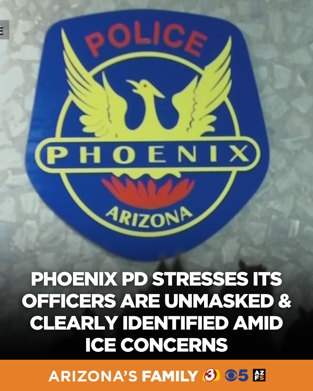 “Phoenix PD officers do not enforce... - azfamily 3TV CBS 5 | Facebook