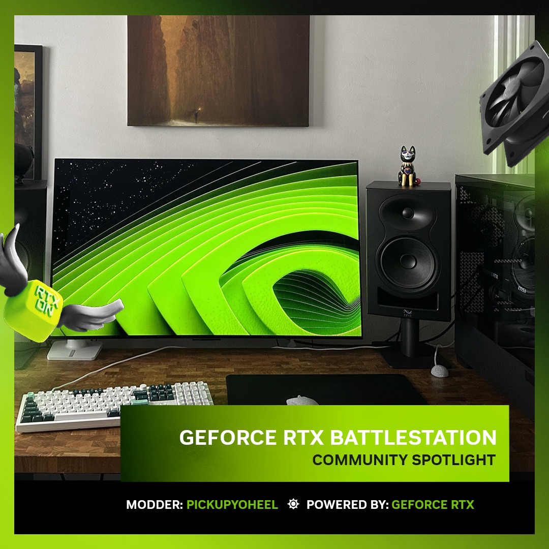 NVIDIA - 🖥️ GeForce Day - Build Spotlight Pickupyoheel's build from r ...