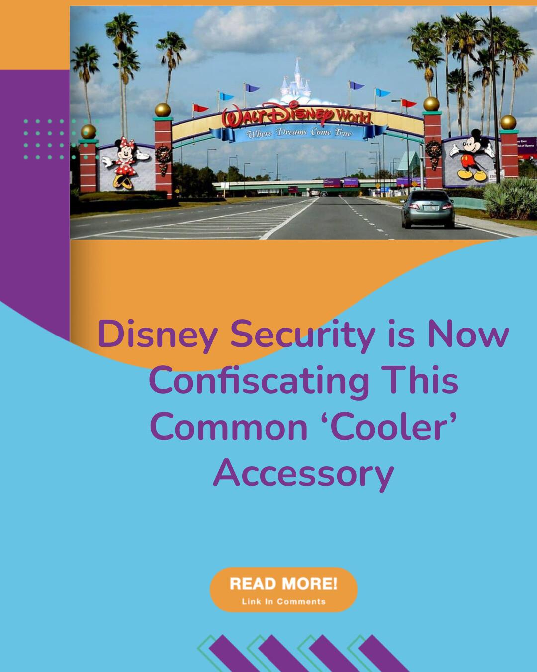 Disney security is cracking down on a... - Inside the Magic | Facebook
