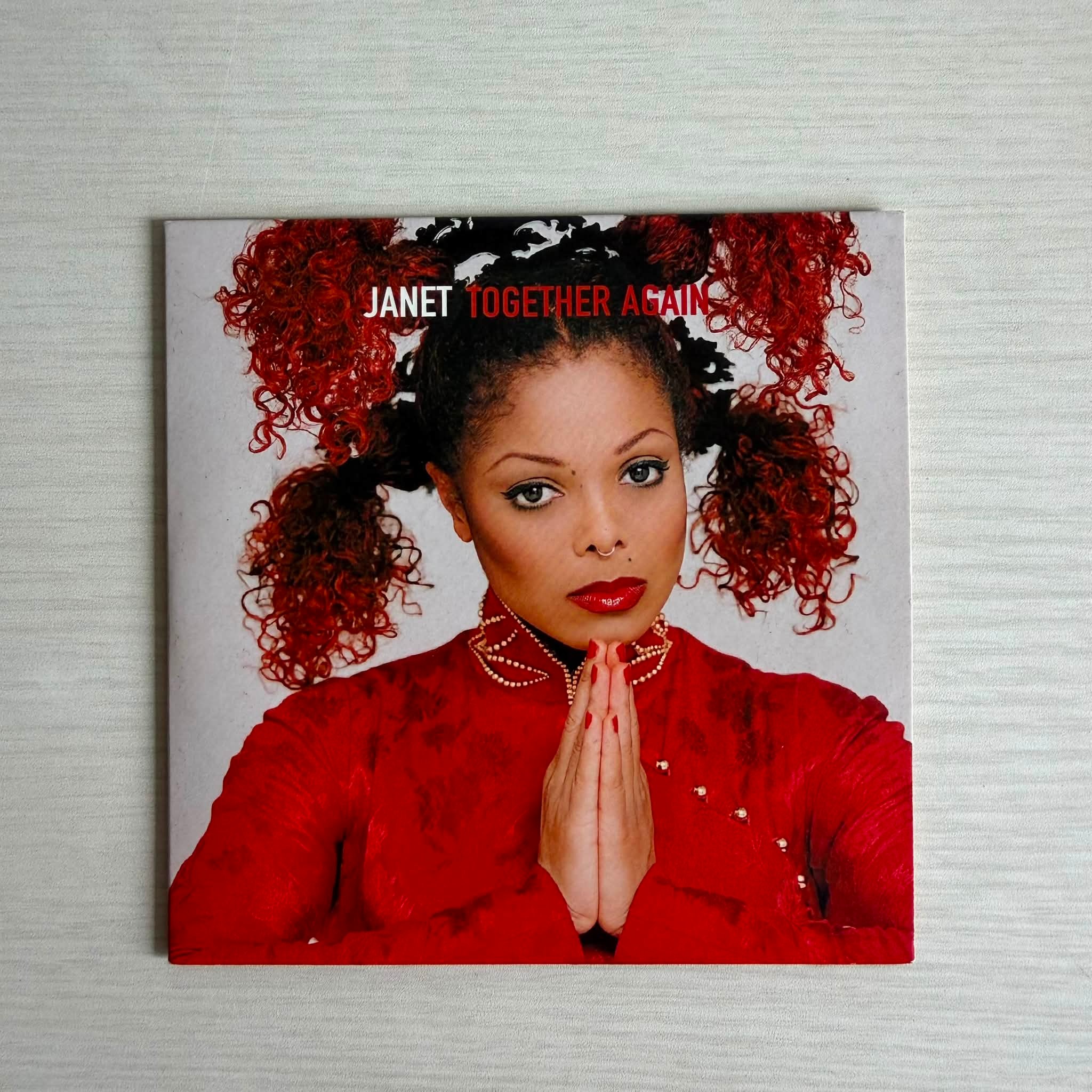 Janet - Janet Jackson - Together Again promo CD single in