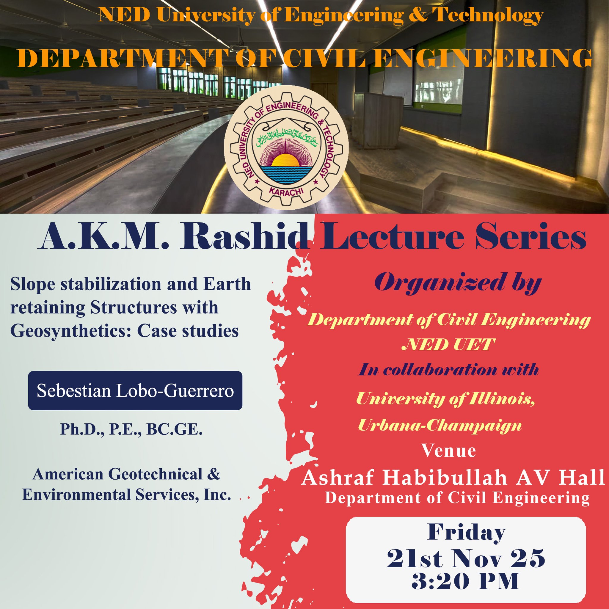 Department - We're excited to announce the 2nd lecture of the NED ALEF ...