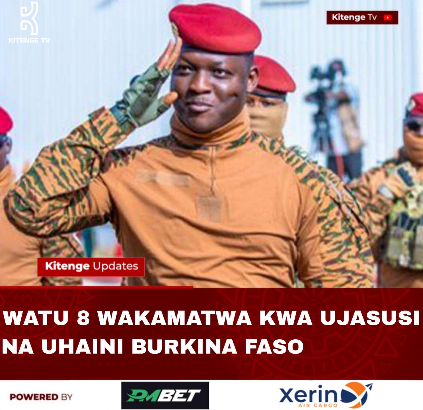 Maulid - Serikali ya Kijeshi ya Burkina Faso imewakamata Wanachama 8 wa ...