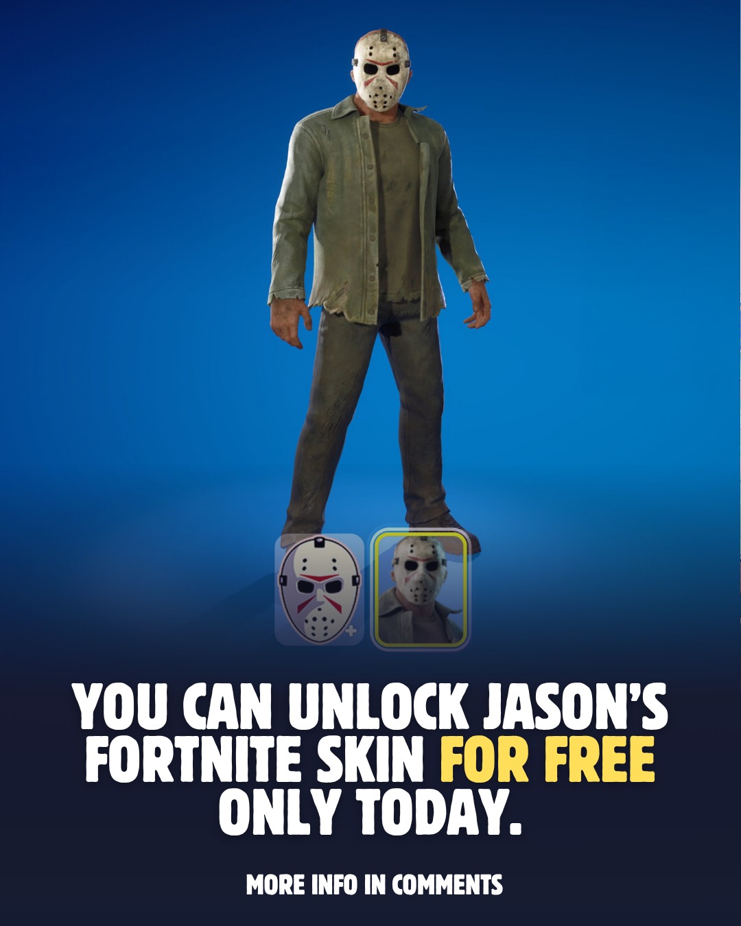 Fortnite: - We can compete for Jason Voorhees' skin today in Fortnite ...