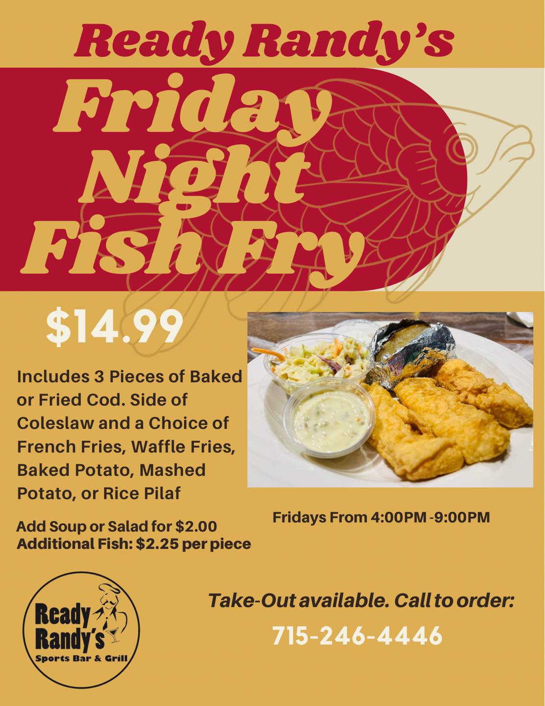 Ready Randy's Sports Bar & Grill | New Richmond WI