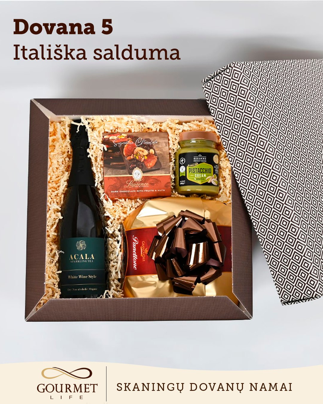 Gourmet - 🍫 Gurmaniška rinkinys- Dovana 5 – „Itališka salduma“ 🍾 ...