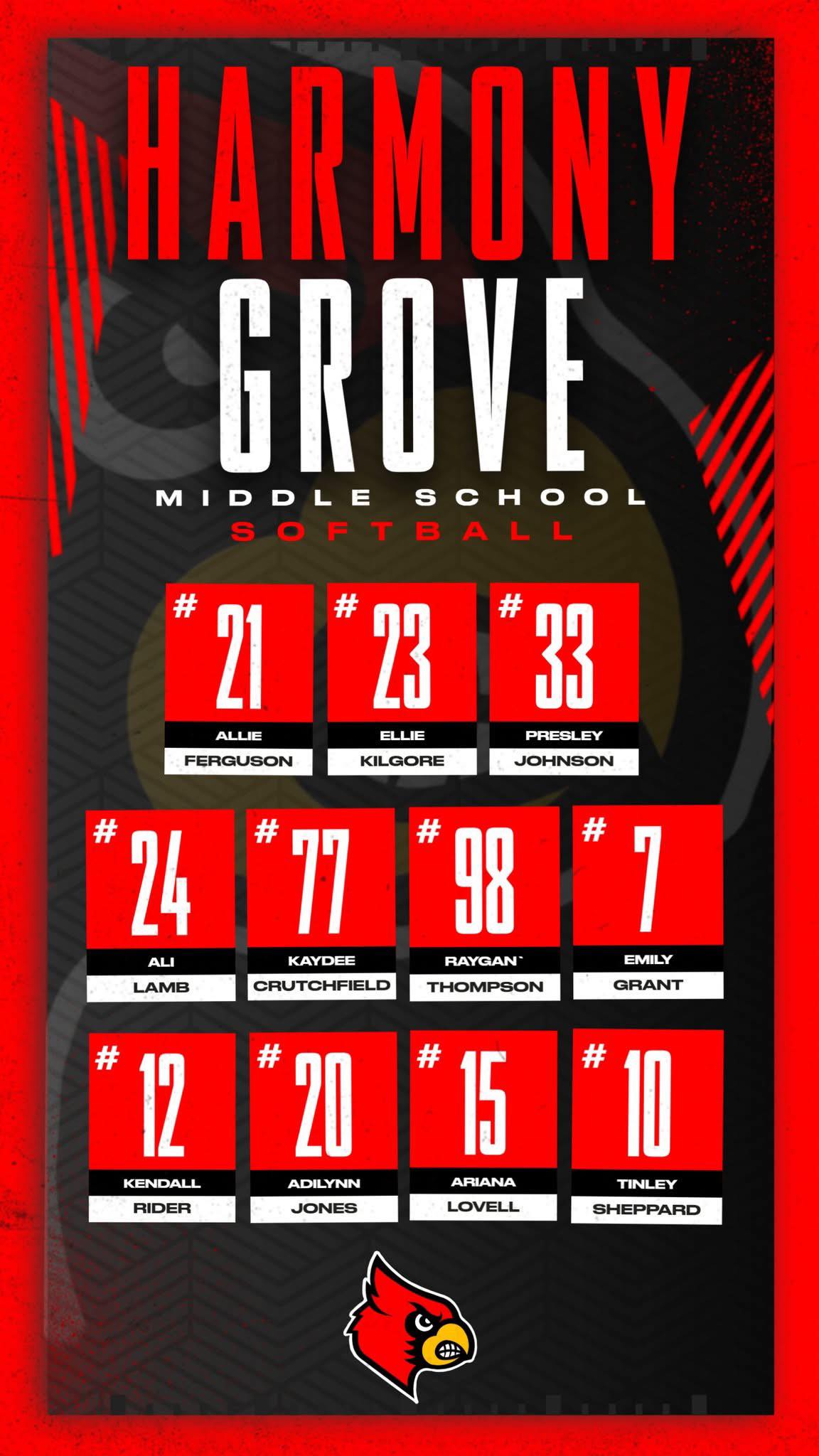 Future - 🥎 Meet the future of Harmony Grove Softball! 🥎 2025 Harmony ...