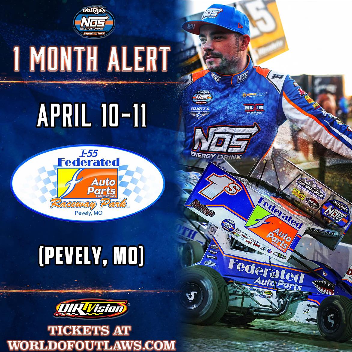 Just a month away from a full weekend of Sprint Car racing at one