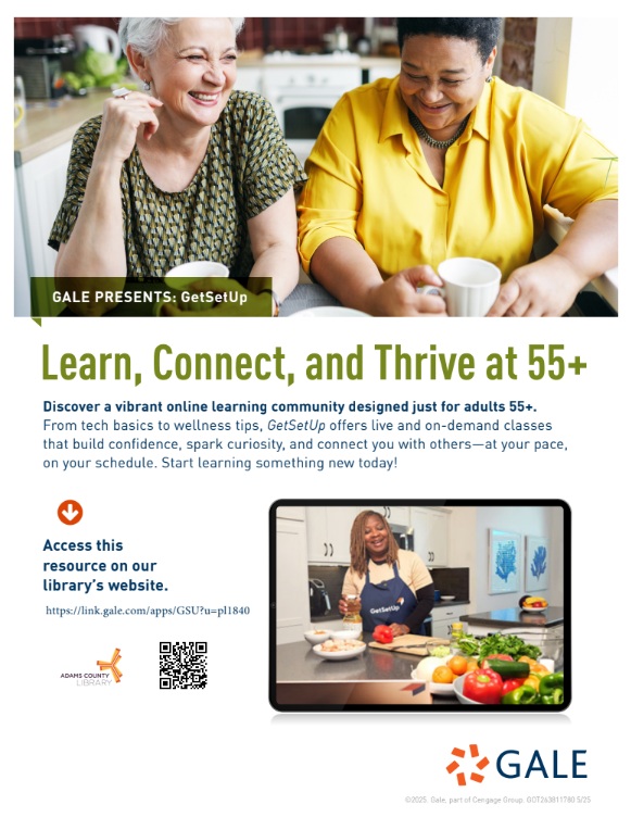 Littlestown - Adams County Library System has teamed up with GetSetUp ...
