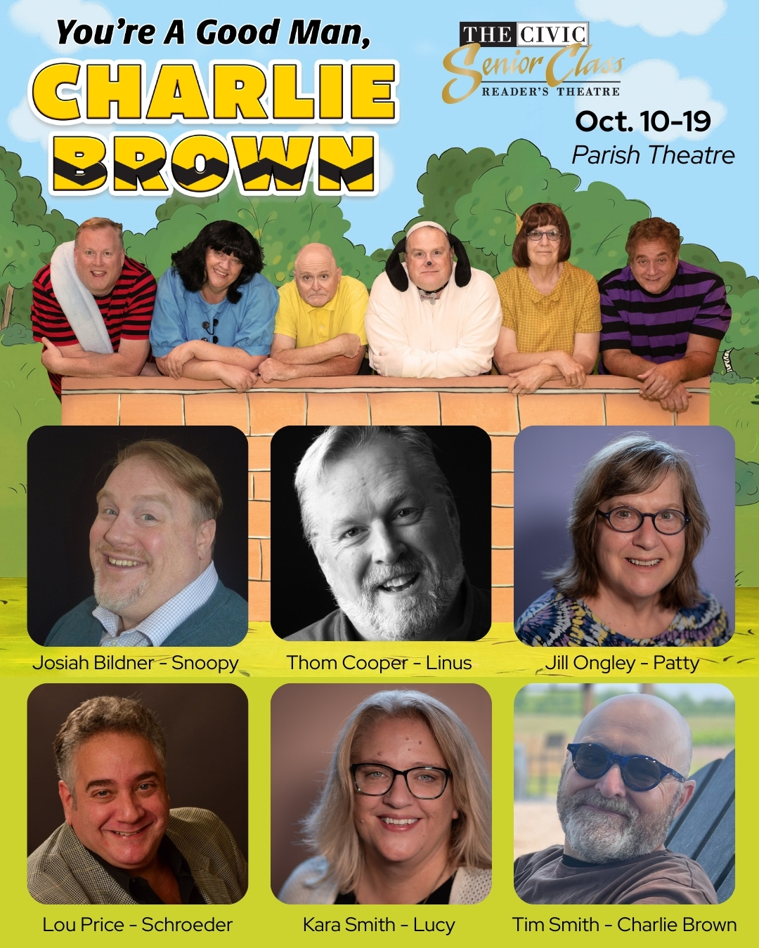 Introducing the cast of YOU'RE A... - Kalamazoo Civic Theatre | Facebook