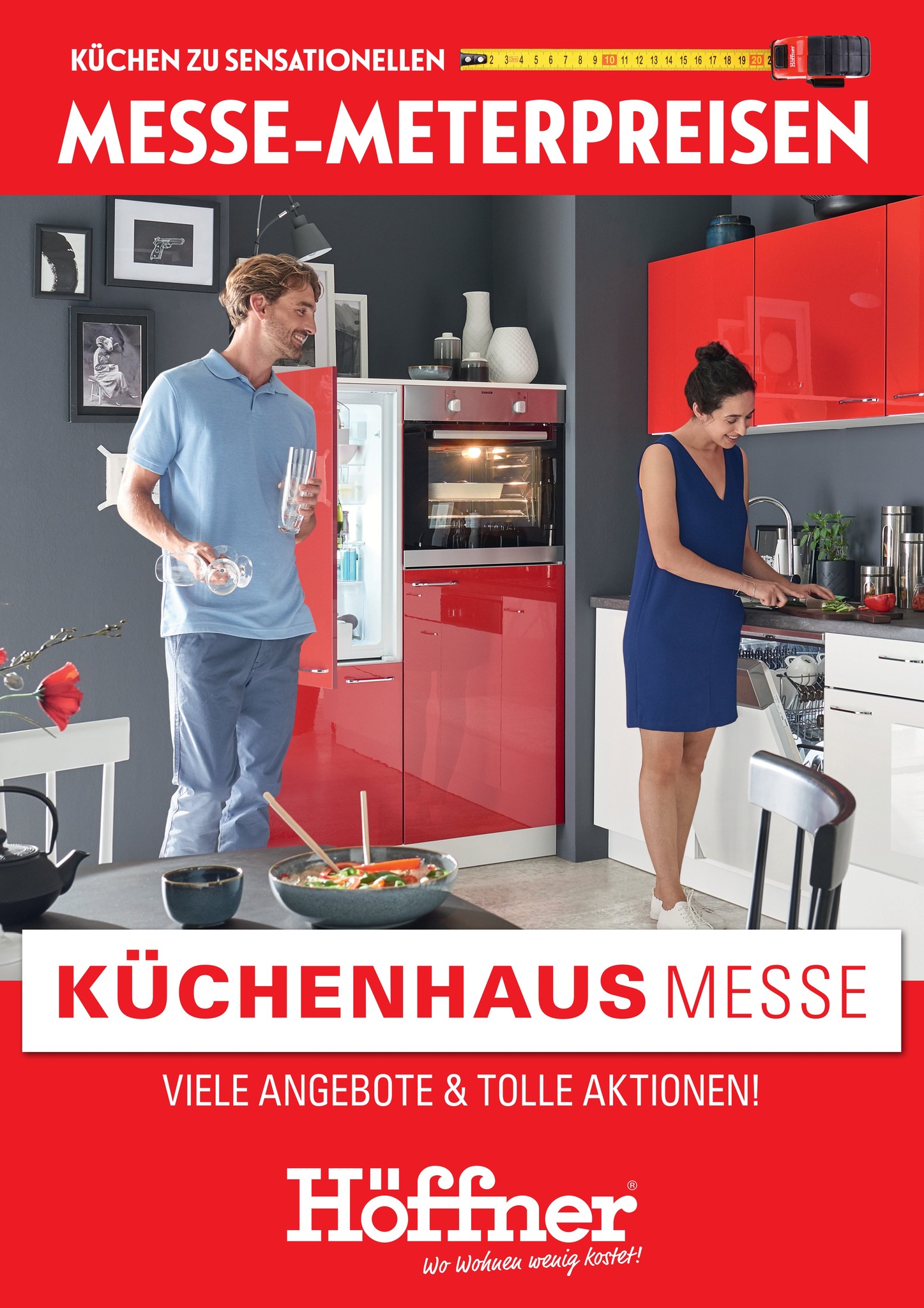 Heute & morgen ist Küchenhausmesse bei Höffner! 🎉 Entdecken Sie die neuesten Wohntrends, exklusive Angebote und lassen Sie sich persönlich beraten. Ob neue Lieblingsmöbel, frische Deko-Ideen oder Ins
