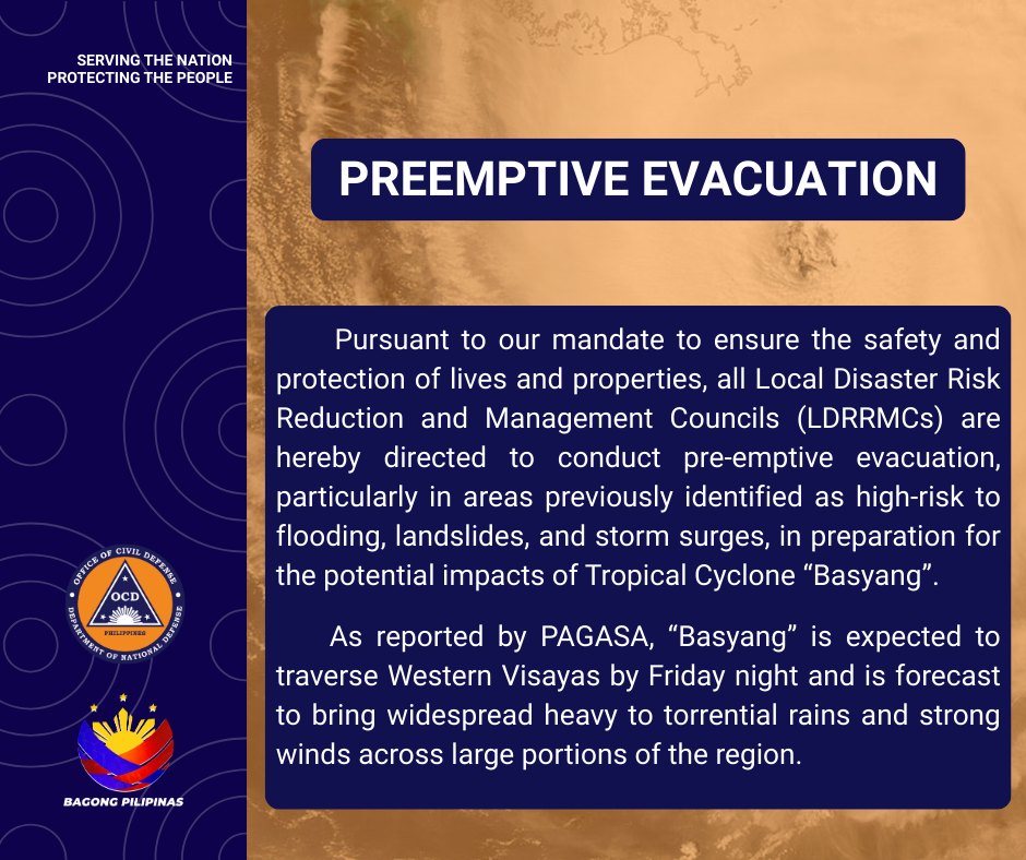 CALL FOR PREEMPTIVE... - Civil Defense Western Visayas | Facebook