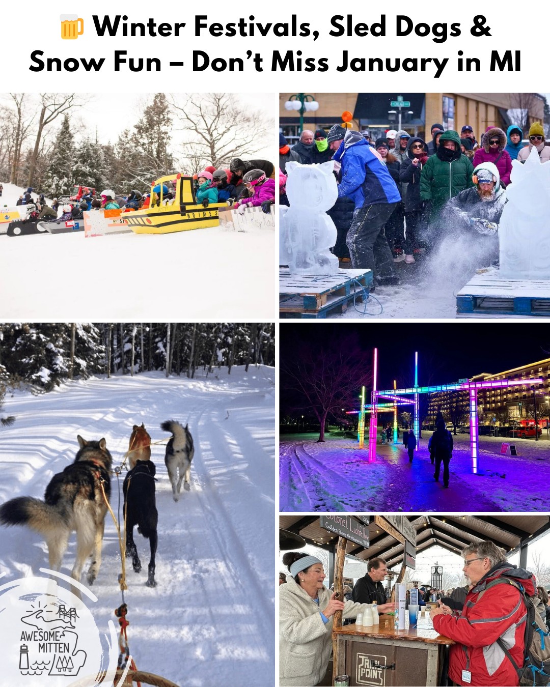 Awesome Mitten - ️ Michigan in January is bursting with... | Facebook