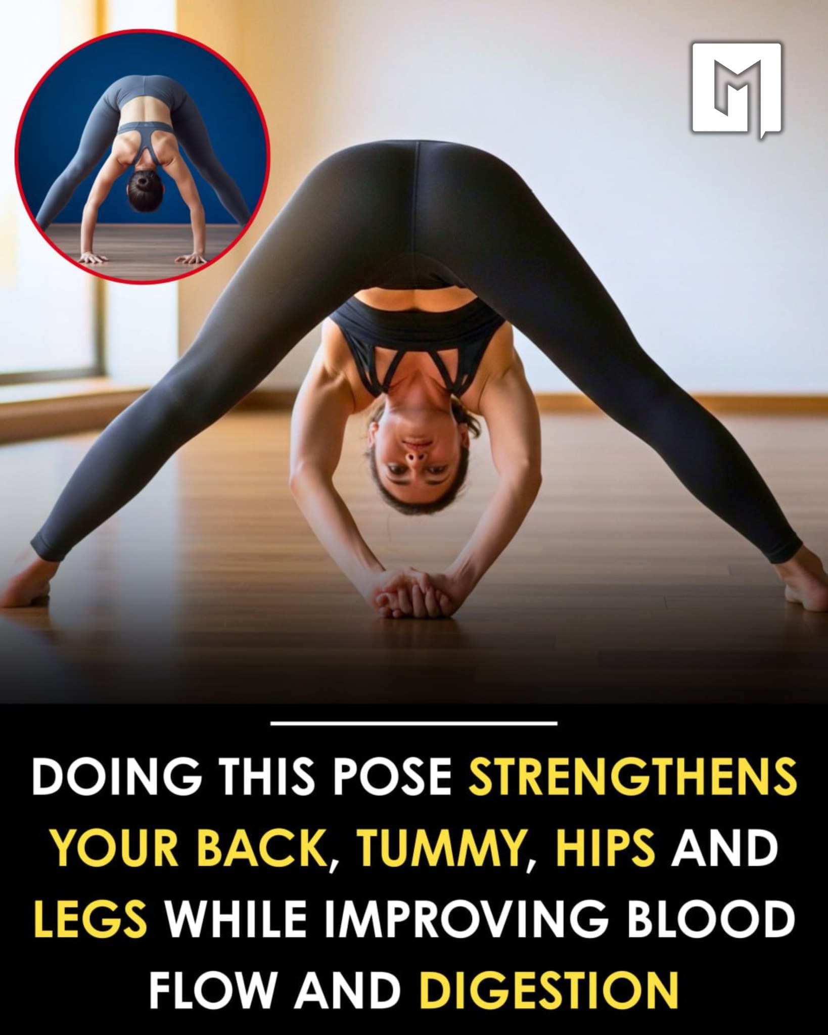 Mechanical - The Wide-Legged Forward Fold, or Prasarita Padottanasana ...