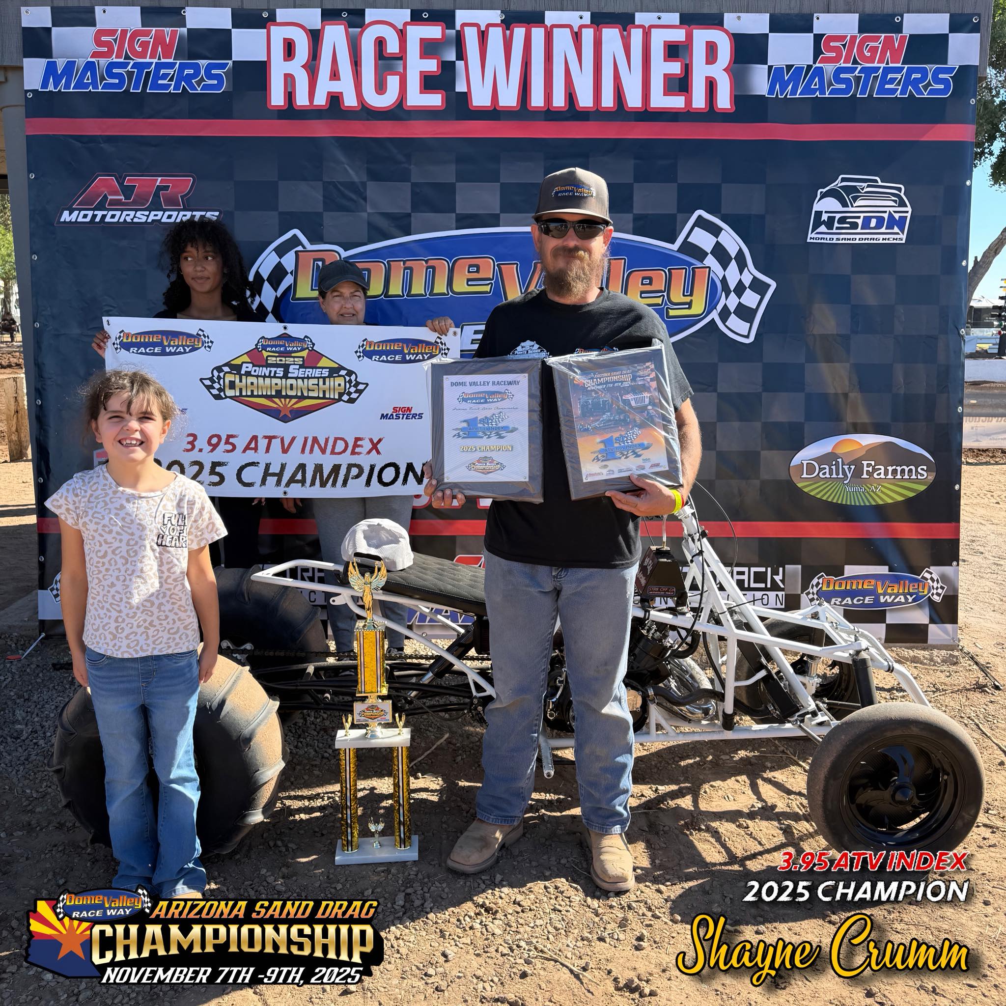Your 2025 3.95 ATV Index Champion... - DOME VALLEY RACEWAY | Facebook