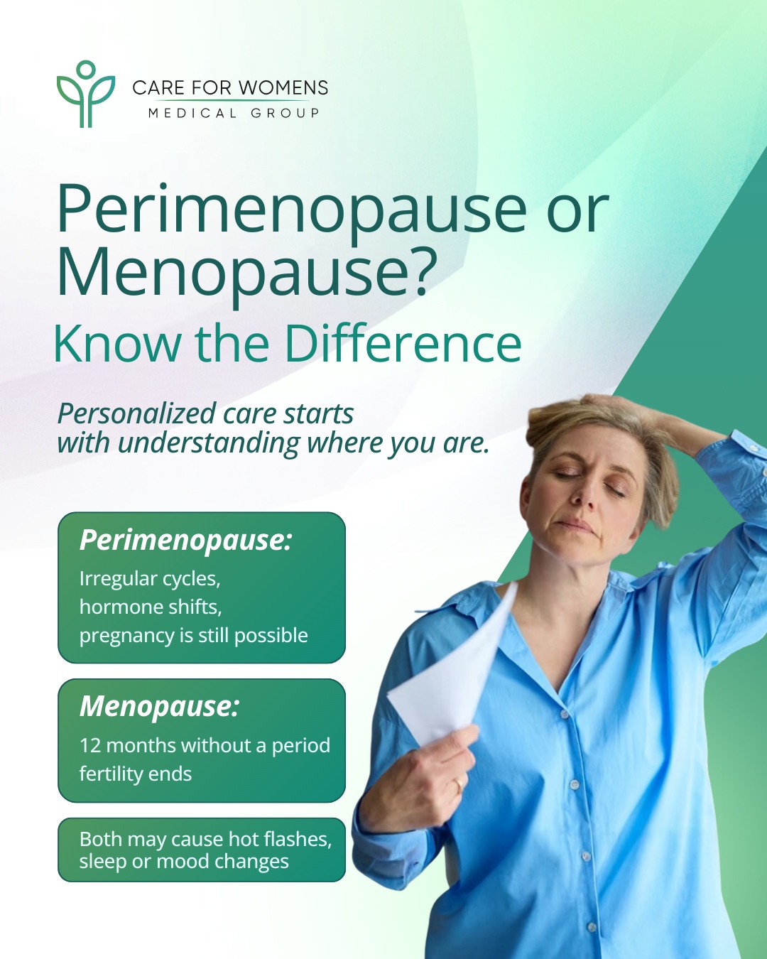 Care - Perimenopause and menopause are natural transitions, but each ...