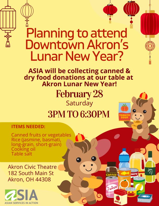 The 2026 Downtown Akron Lunar New Year Celebration (the 5th Annual
