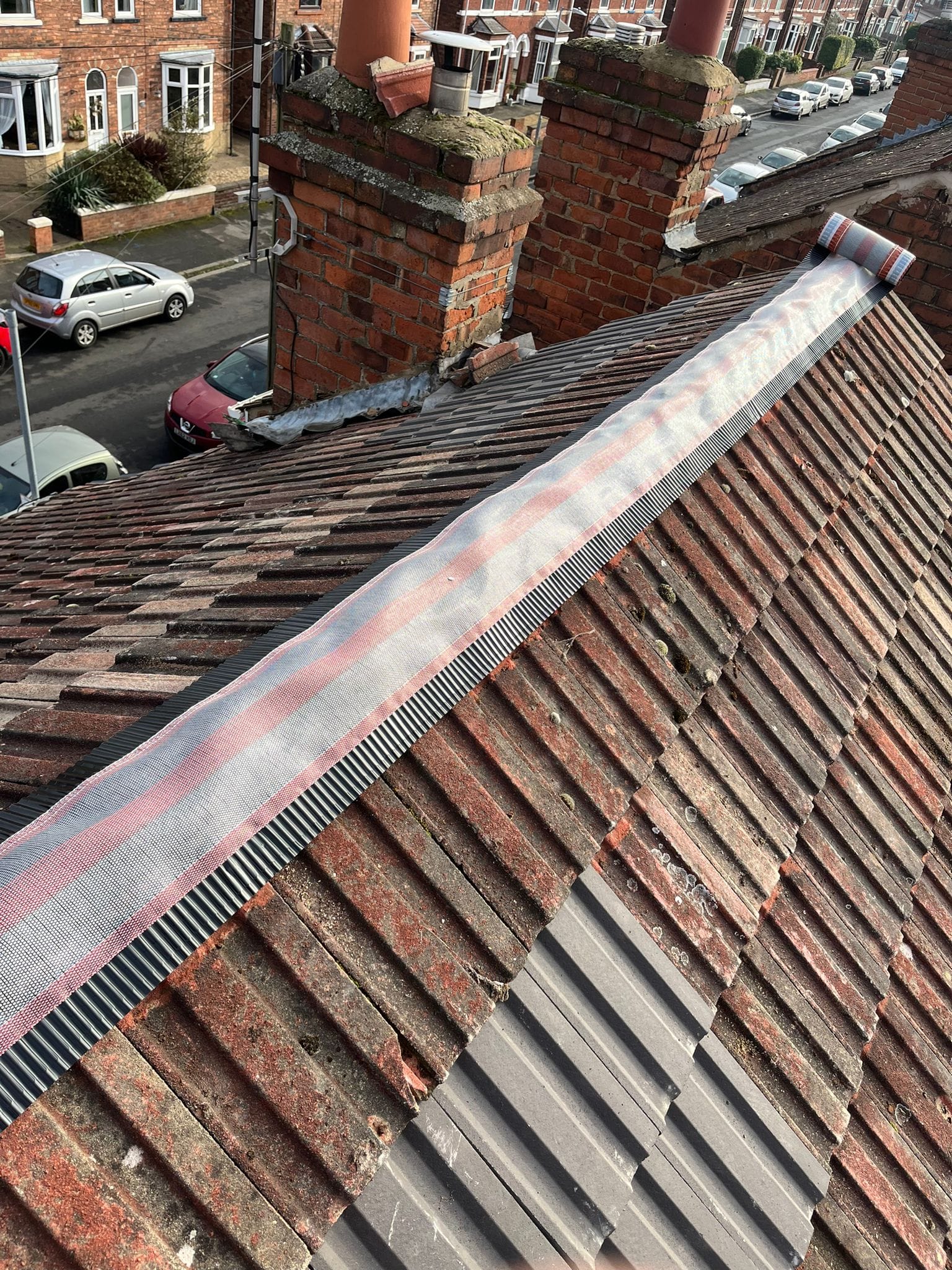 Spartan Roofing - New dry ridge system. Eliminates the...