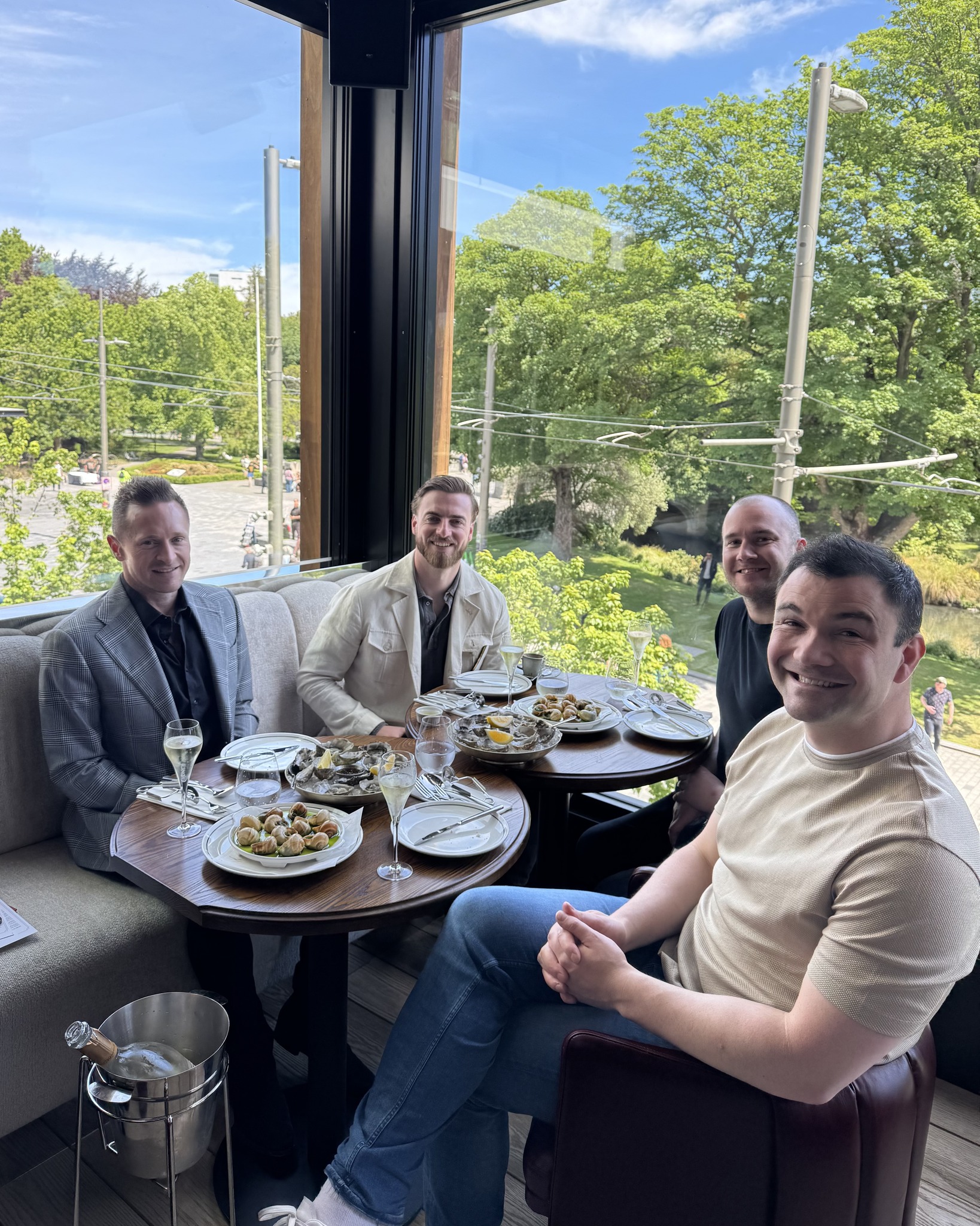 Long lunch at Hugo with Andrew Nicol,... - Matthew Horncastle | Facebook