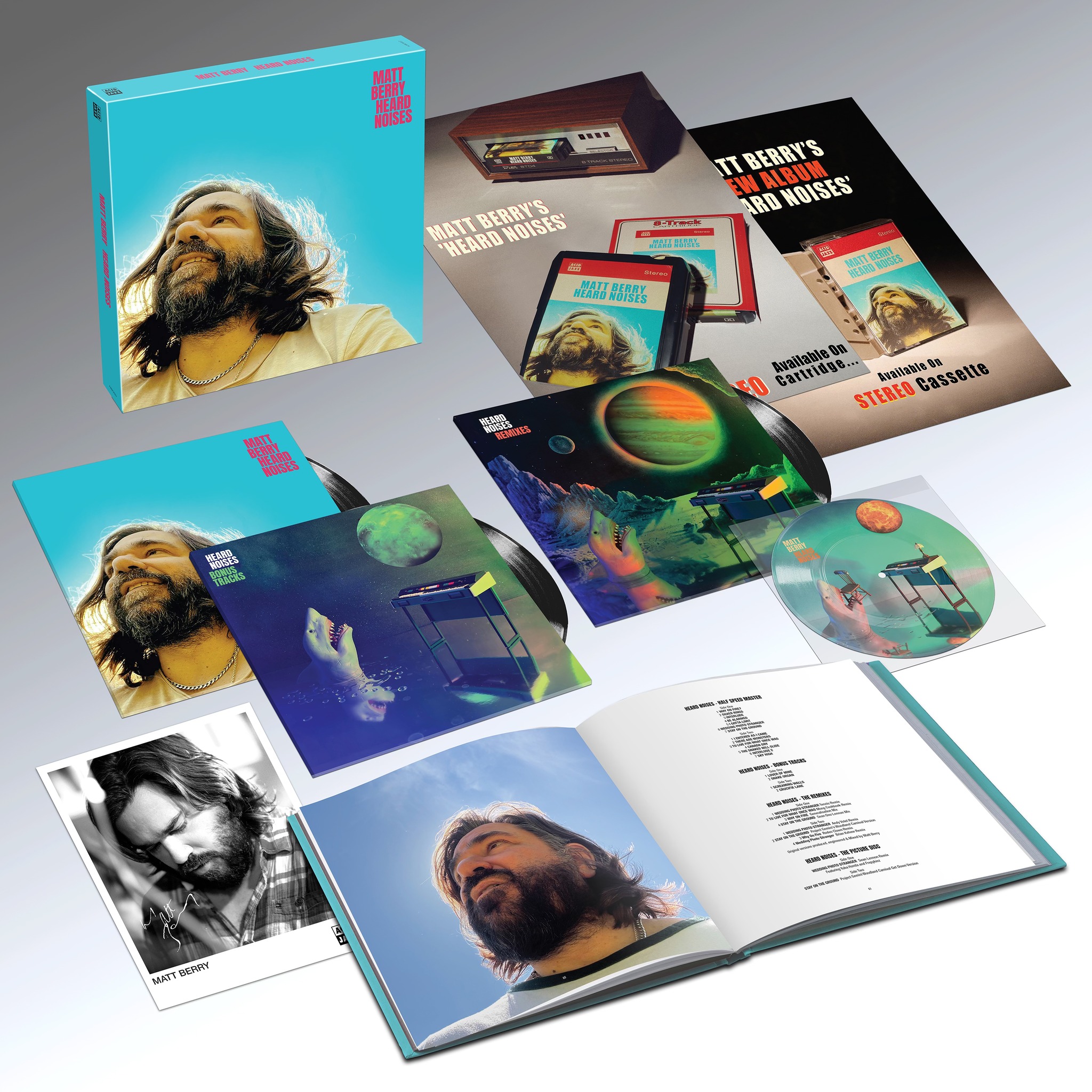 As part of the Super Deluxe boxset of 'Heard Noises', Matt has