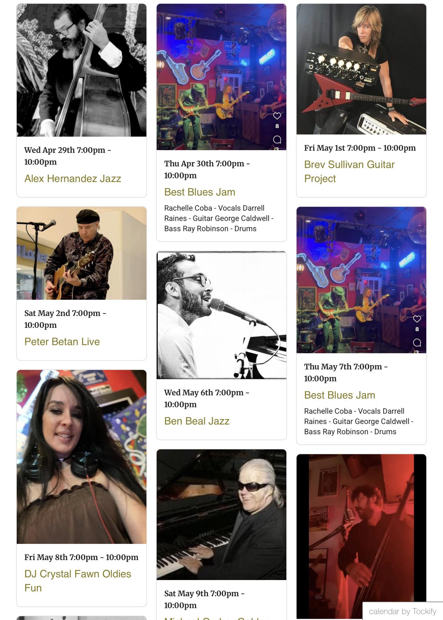 Best Pro Blues Jam feat. Rachelle Coba, Darrell Raines, George Caldwell & Ray Robinson Jr.