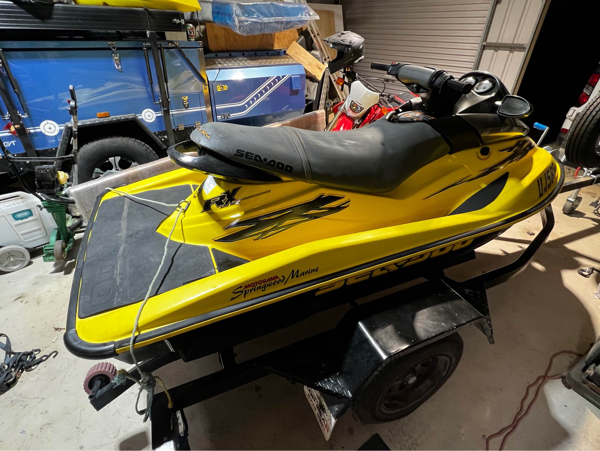 2001 Seadoo bombardier rx