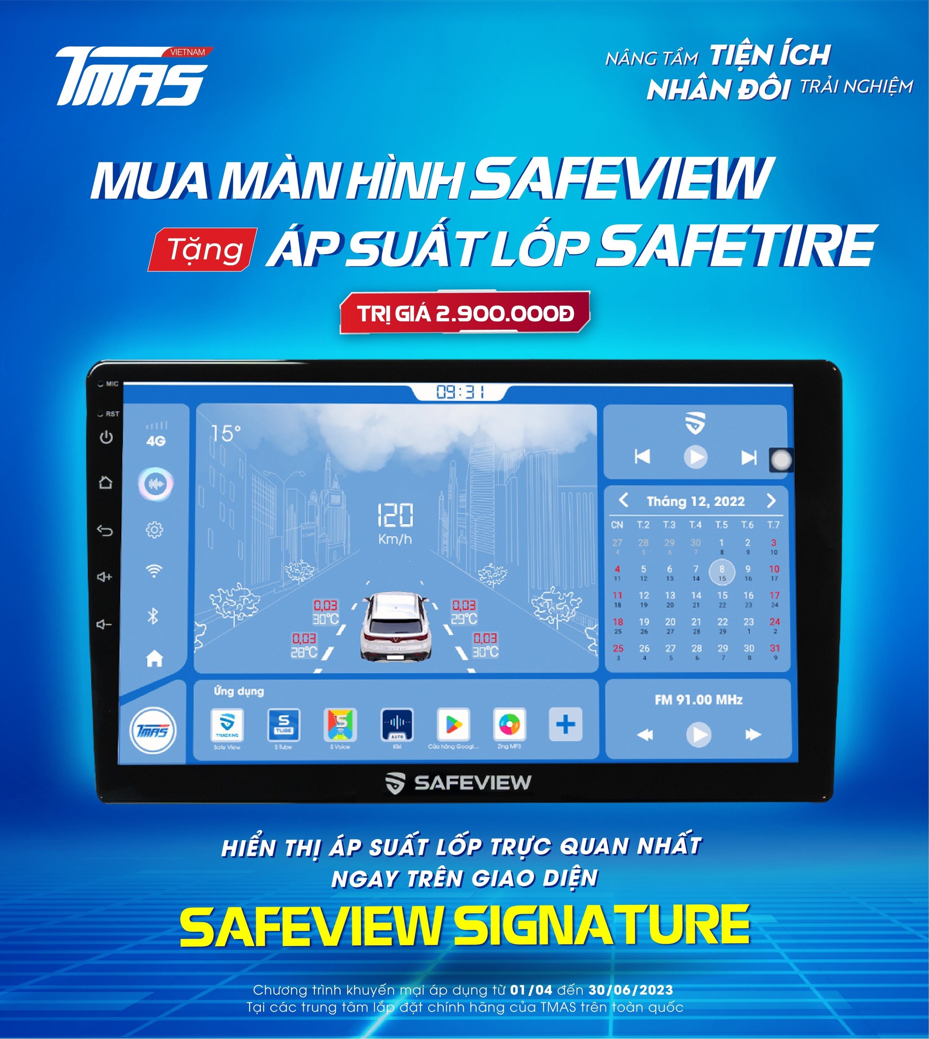 Màn hình Android Safeview - TMAS Việt Nam