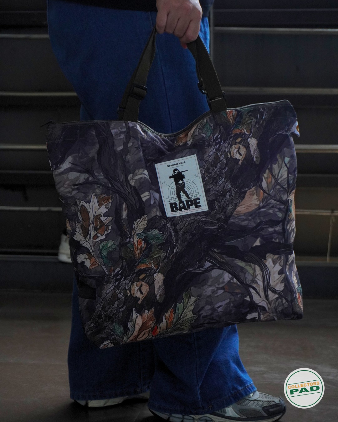 A Bathing Ape Tree Edge Camo Tote Bag ₱2,800.00 Available In