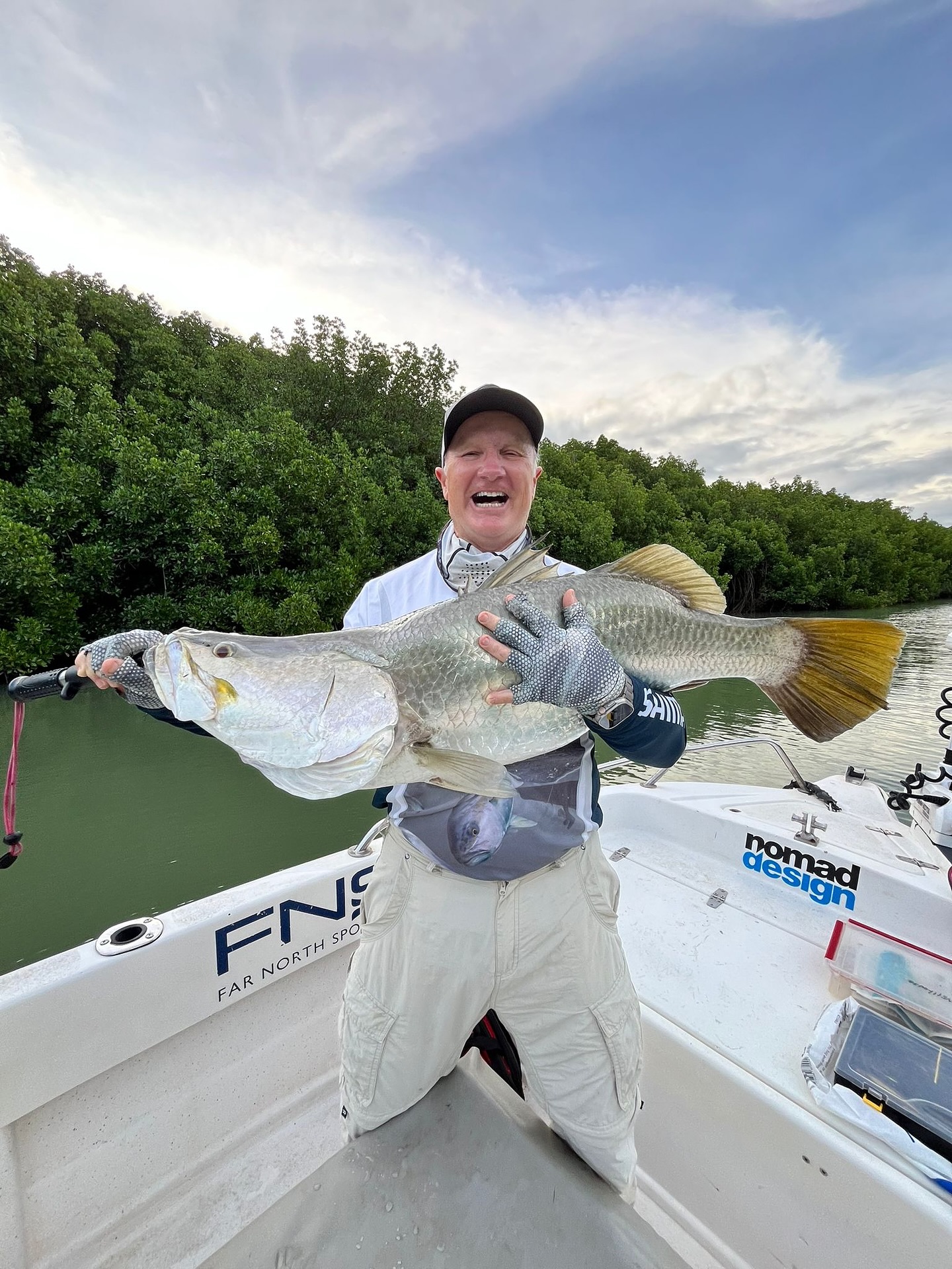 FNSF-Nomad - Stoked for Alan going 102 with his Barra caught in the ...