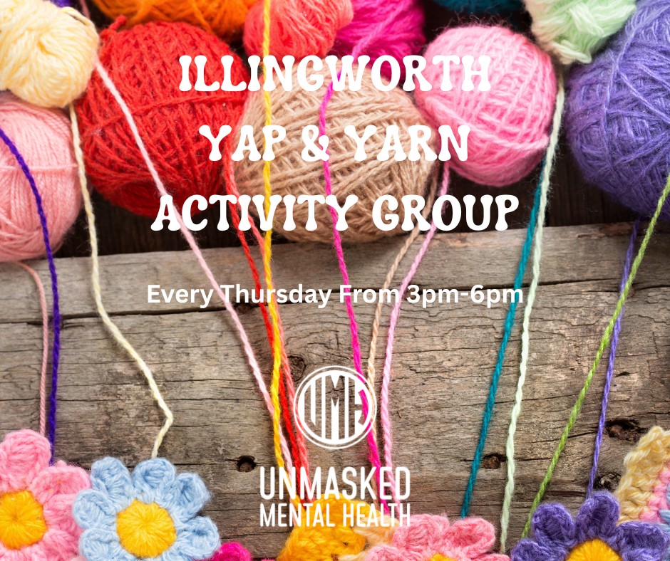 Unmasked - 🧶 Yap & Yarn – Our NEW Wellbeing Craft Hub based in ...