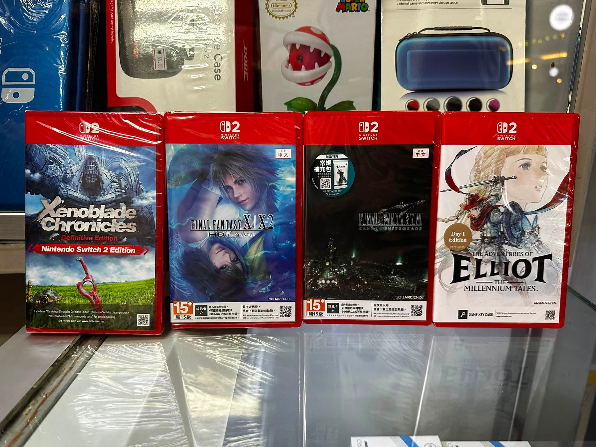 Newly released Nintendo Switch games at Selayang Mall
