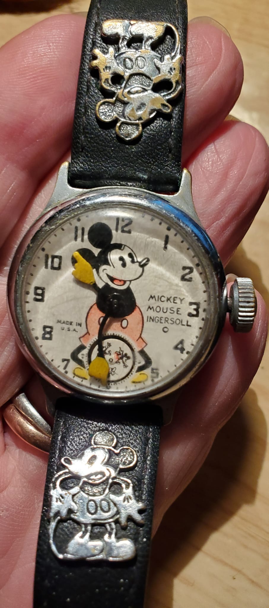Mickey Mouse watch with CCCP marking