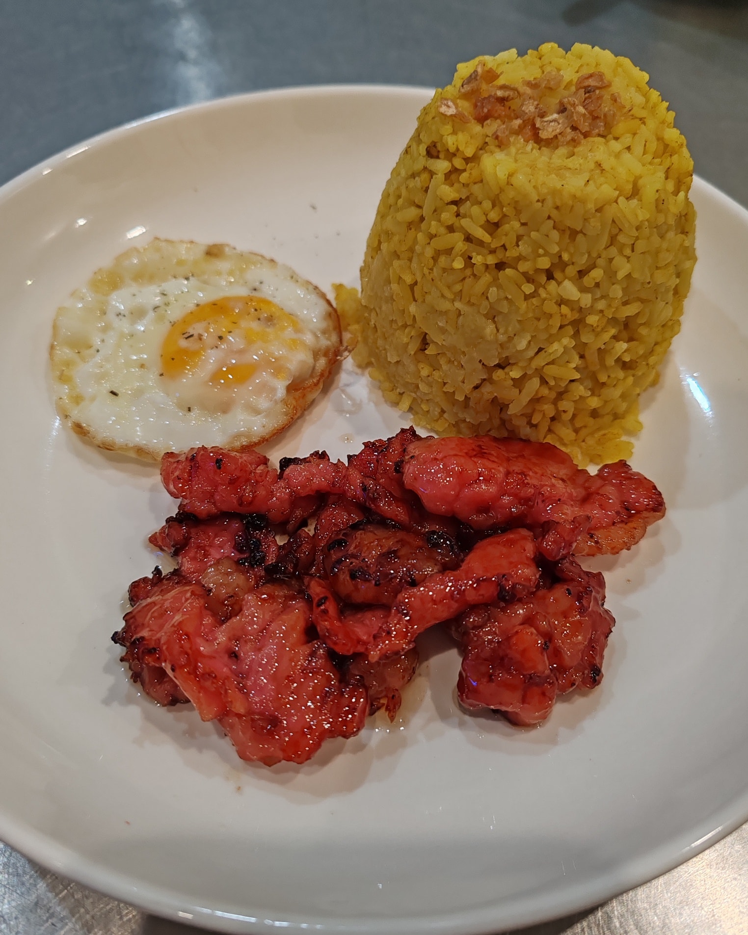 Cafe - Sweet, savory, at swak — Tocino + Itlog + Java Rice, siguradong ...