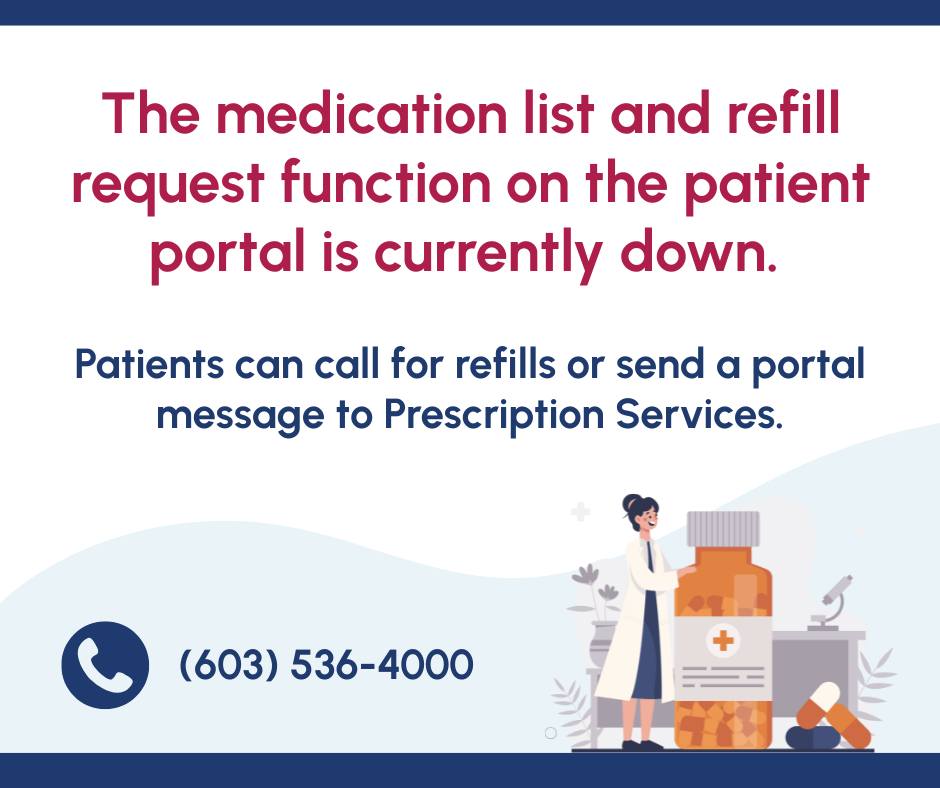 The medication list and refill... - Mid-State Health Center | Facebook