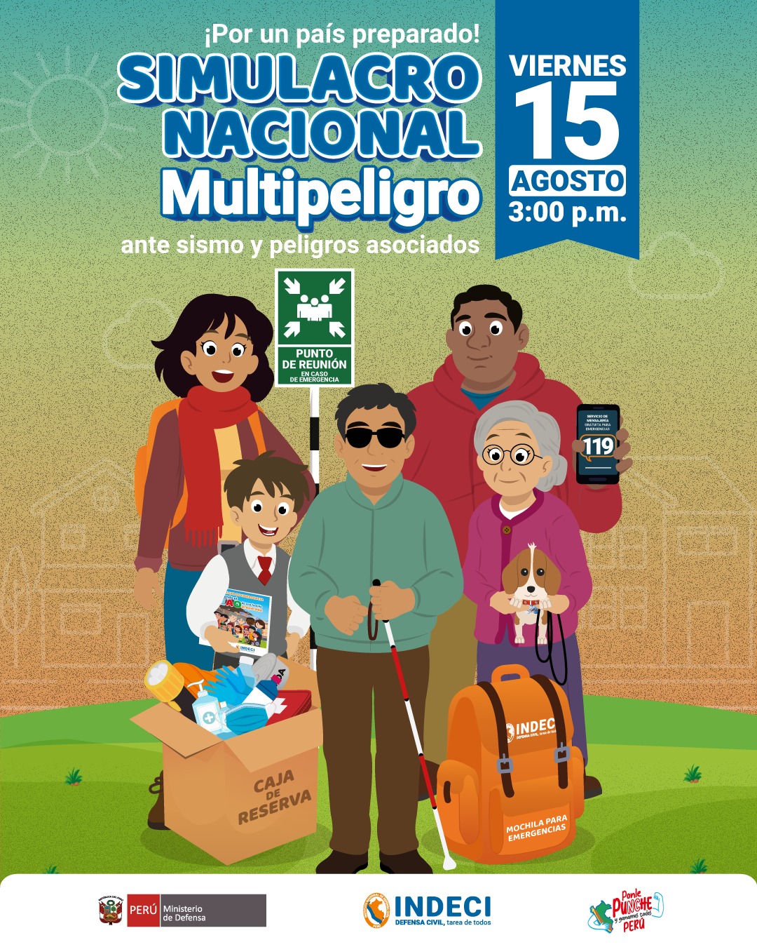 Facultad - 📢Participa en el segundo Simulacro Nacional Multipeligro ...