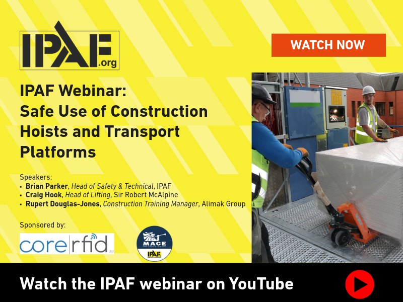 IPAF - Do you or your workers use #MEWPs in confined areas, or near ...
