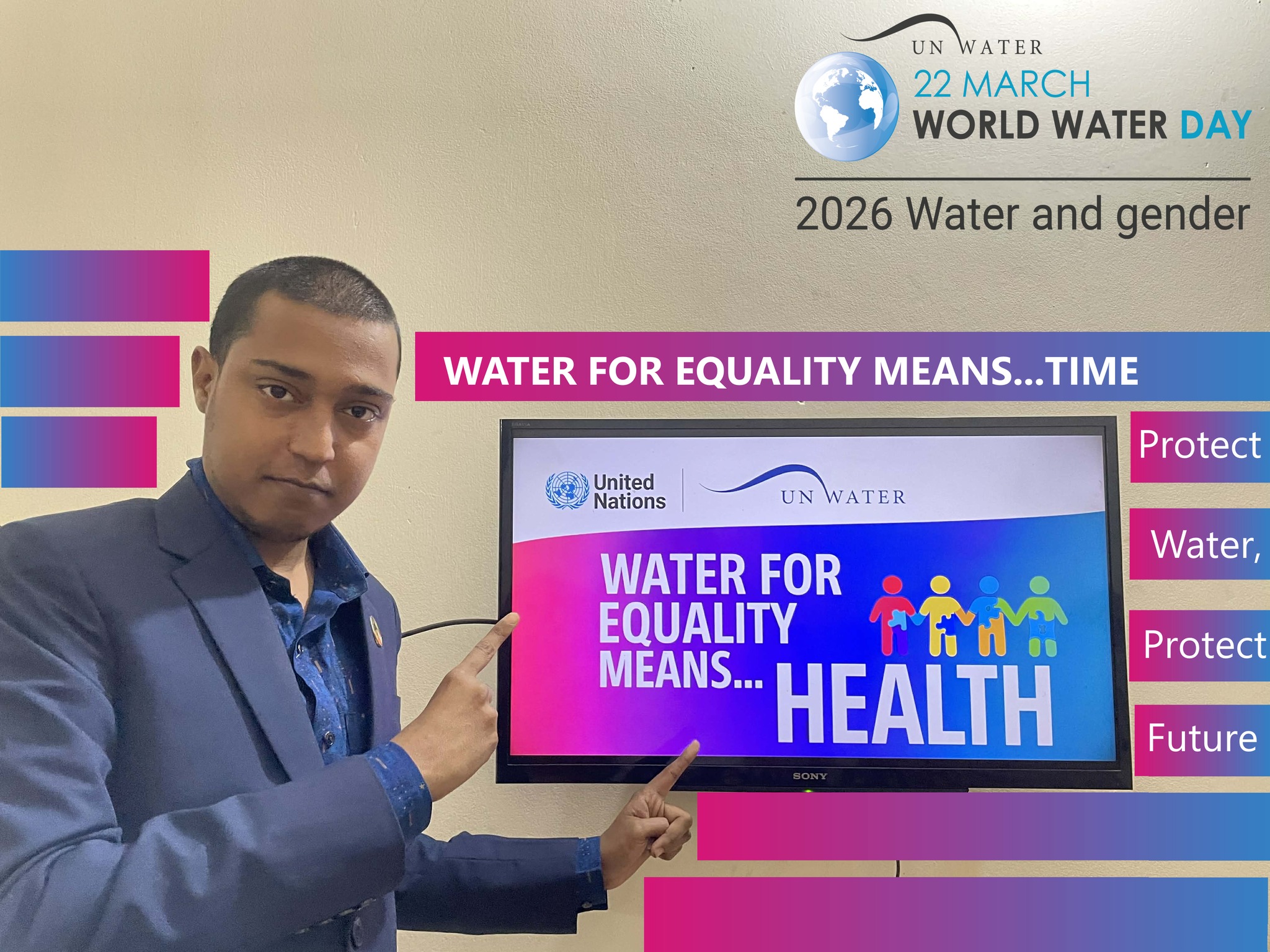 UN-Water - “If we are not aware of water, then the future... | Facebook