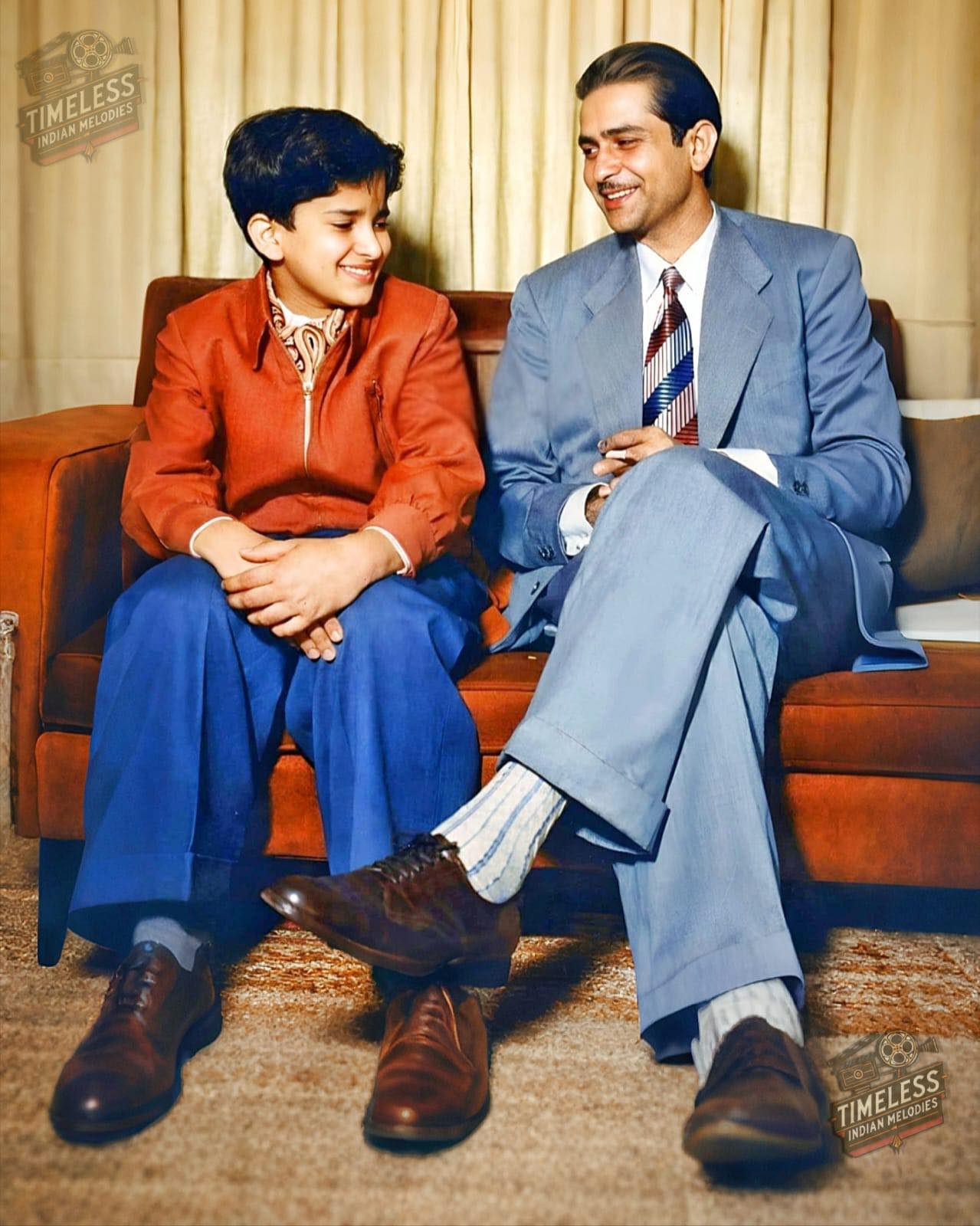 Timeless - That old photograph of Raj Kapoor with a very young Shashi ...