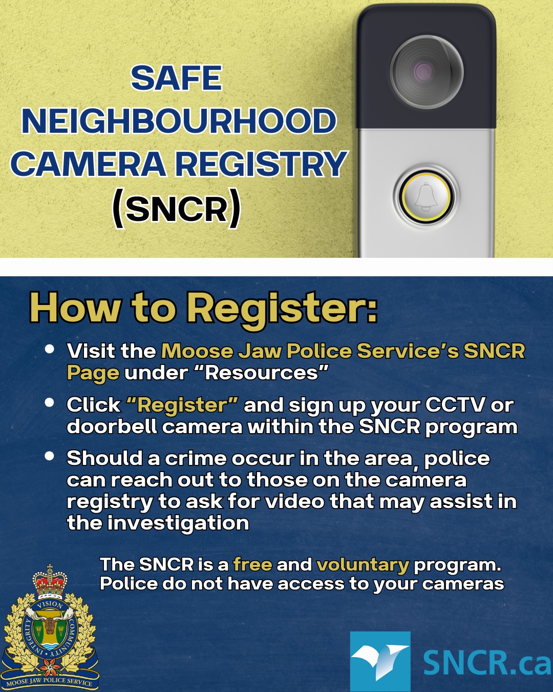 Moose - Have you registered your outward-facing camera with the Safe ...