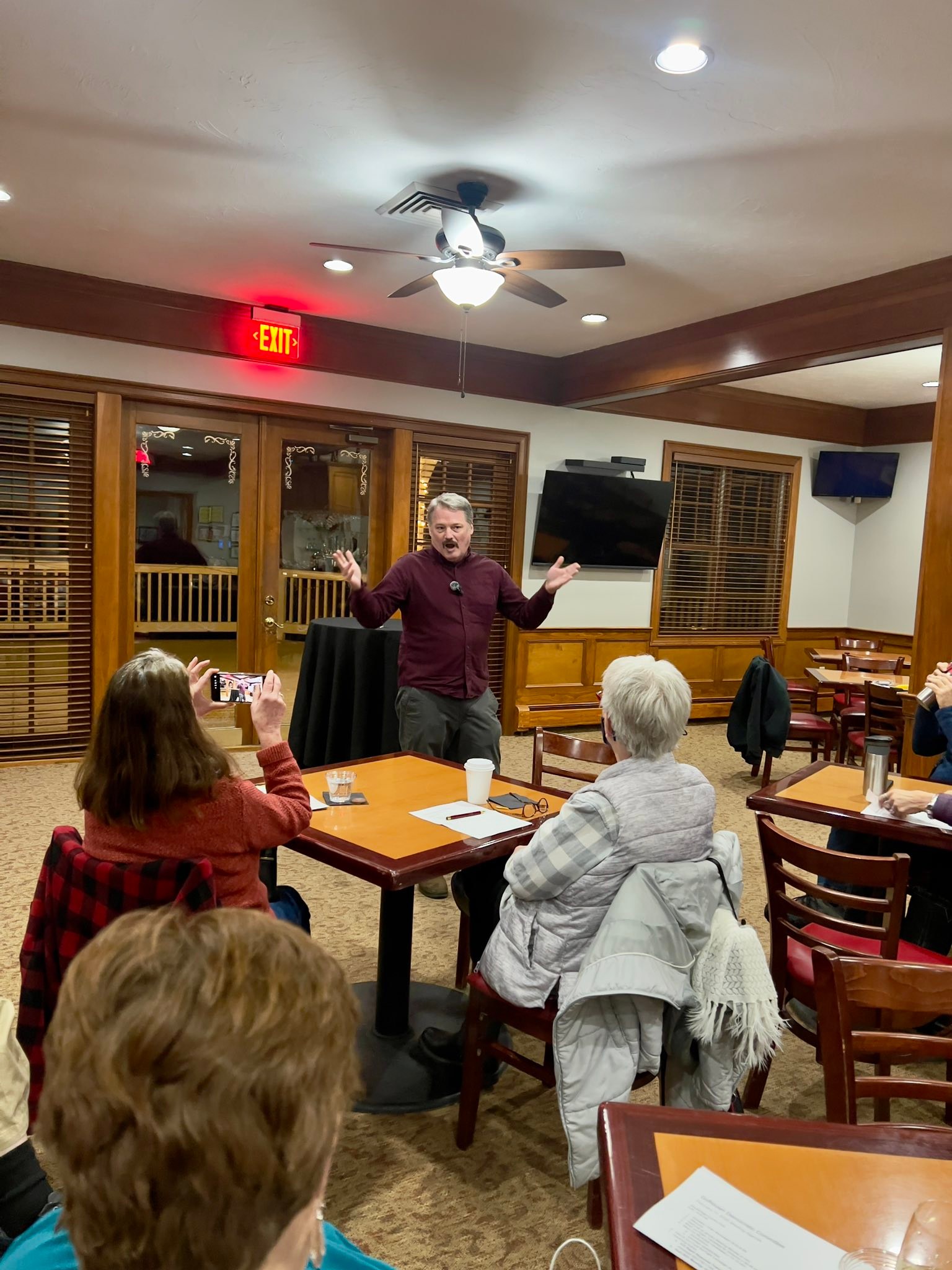 Goffstown - Packed house tonight to meet Jon Kiper for NH Governor ...