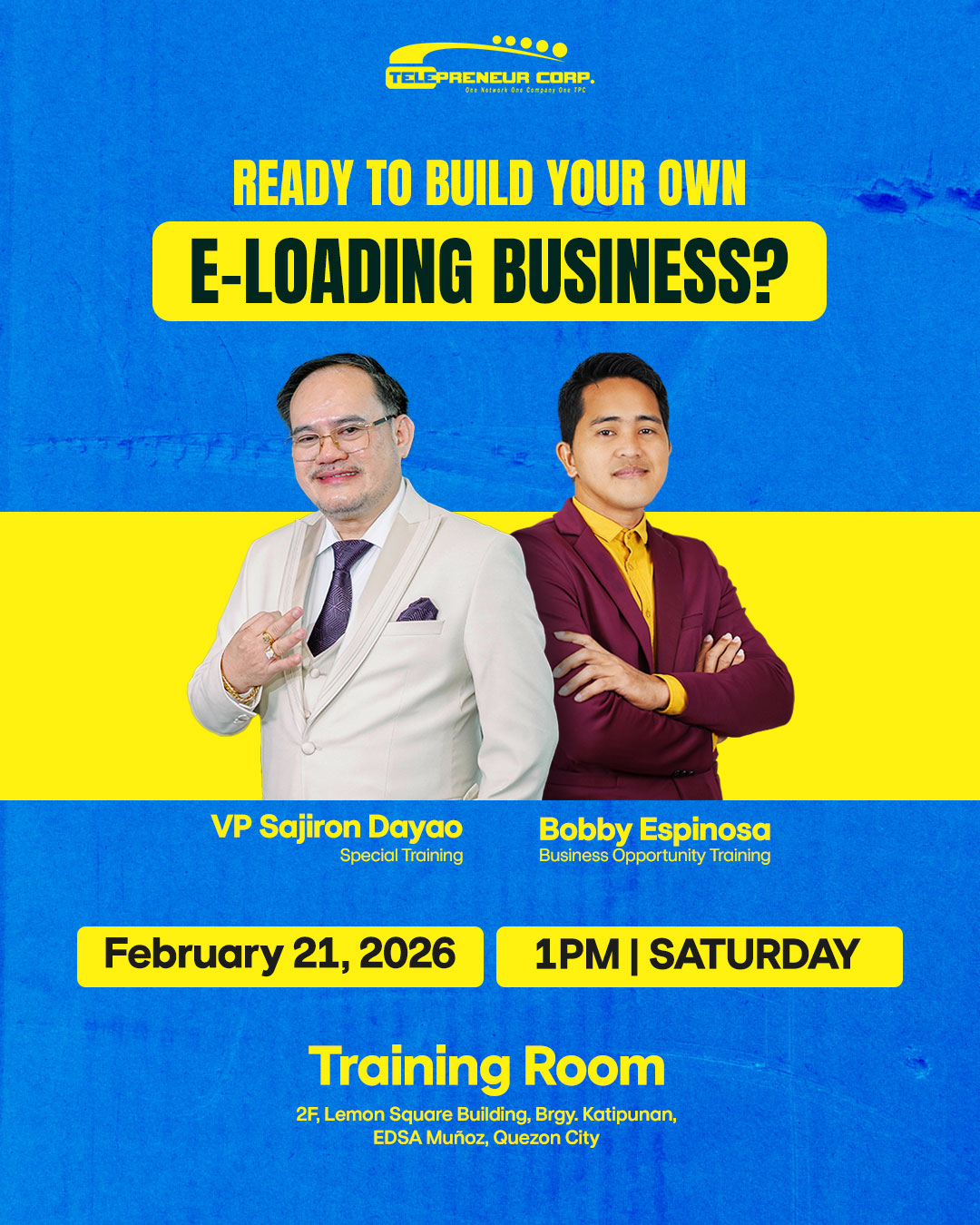 TelePreneur - Dreaming of a negosyo that earns daily? 🤔 Join us this ...