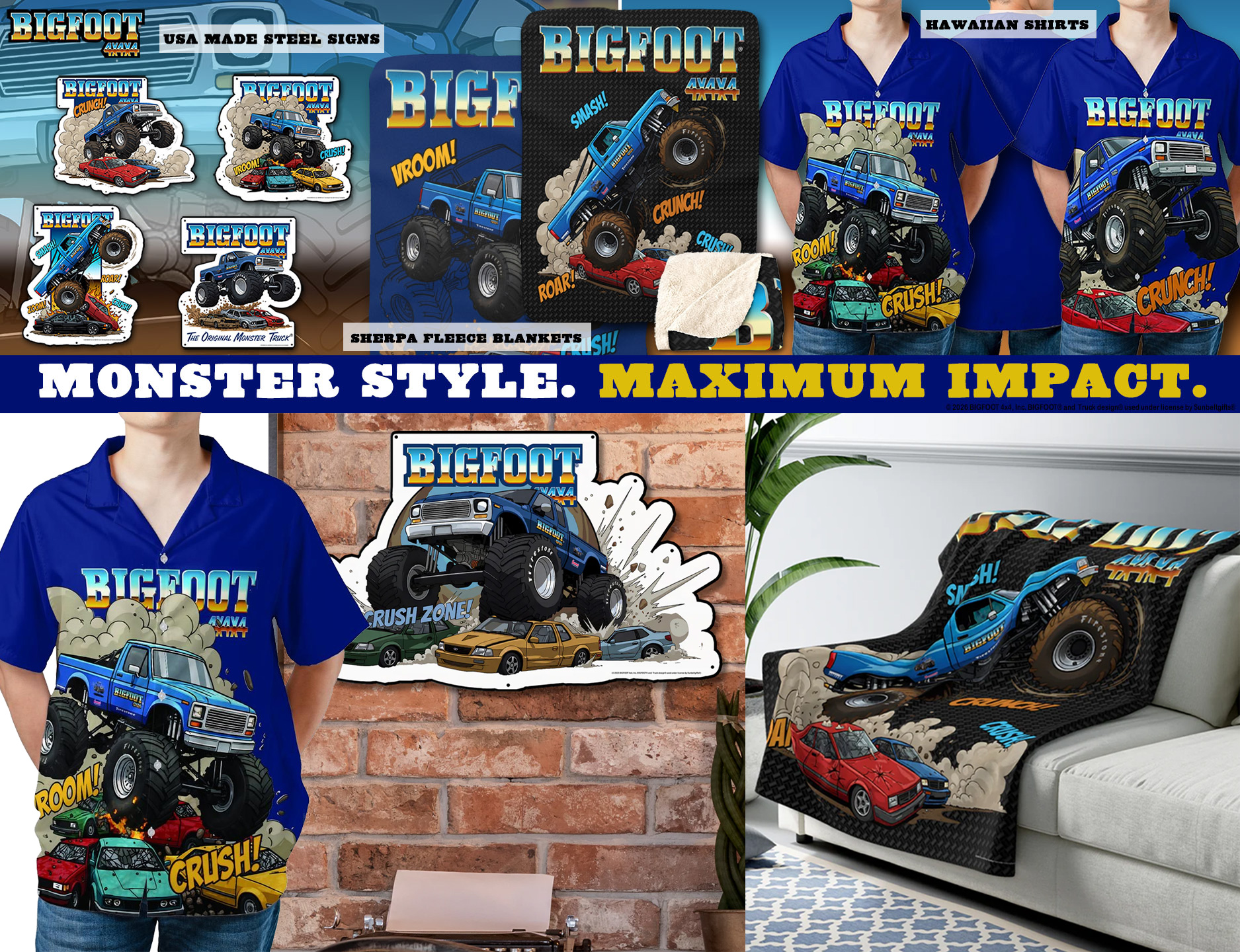 BIGFOOT - 🚨 NEW BIGFOOT Merchandise! 🚨 Get ready to show off your ...