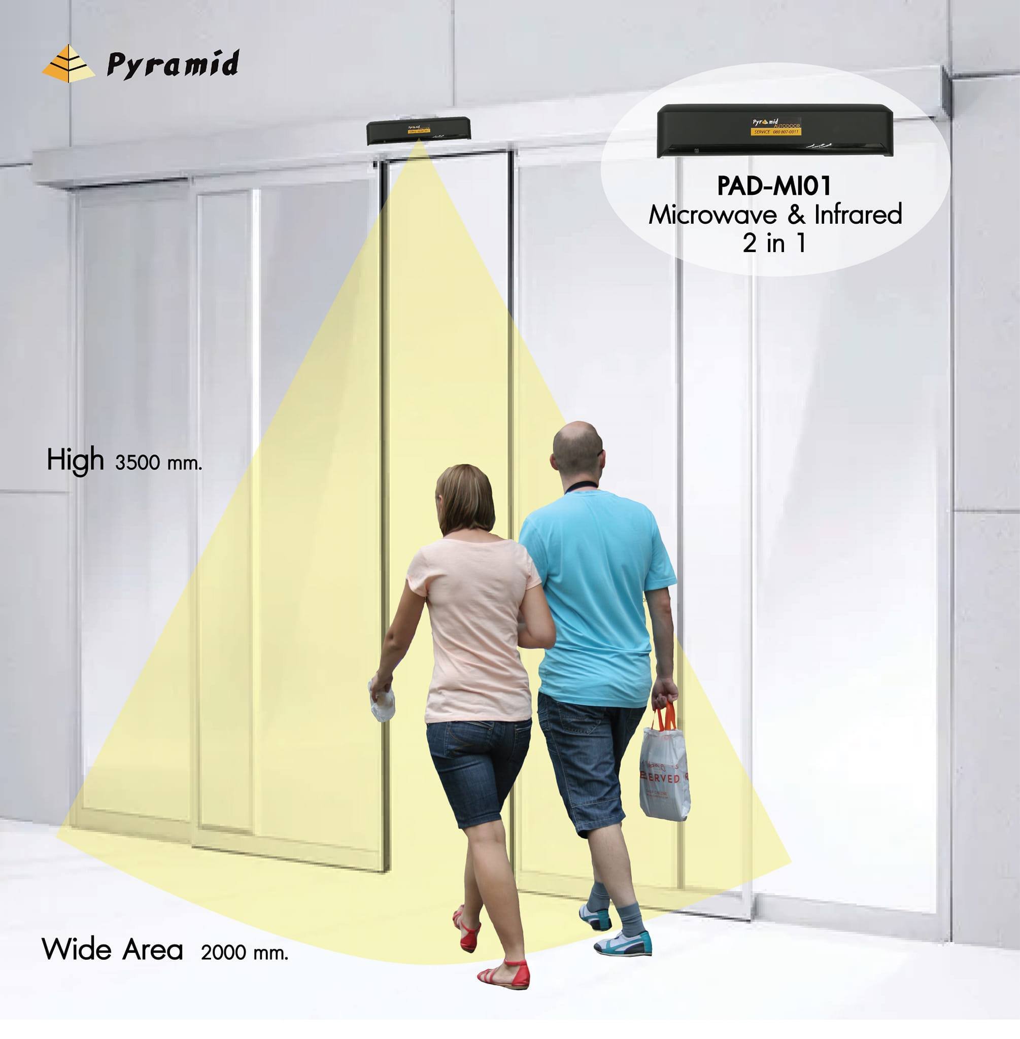 ประตูอัตโนมัติ Pyramid... - ประตูอัตโนมัติ Pyramid Autodoor